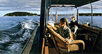 Richard Estes, Water Taxi, Mount Desert Fine Art Reproduction Oil Painting