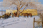 Robert Lougheed, Sunday Afternoon Fine Art Reproduction Oil Painting