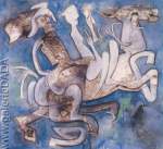 Roberto Matta,  La Belle Helene Fine Art Reproduction Oil Painting