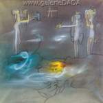 Roberto Matta,  Untitled Fine Art Reproduction Oil Painting
