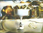 Salvador Dali, Apparition of Face and Fruit Dish on a Beach Fine Art Reproduction Oil Painting