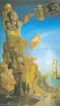 Salvador Dali, Imperial Monument to the Child-Woman Fine Art Reproduction Oil Painting