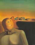 Salvador Dali, The Average Bureaucrat Fine Art Reproduction Oil Painting