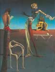 Salvador Dali, Woman with the Head of Roses Fine Art Reproduction Oil Painting