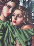 Tamara de Lempicka, The Girls Fine Art Reproduction Oil Painting