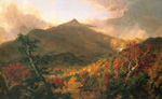 Thomas Cole, Schroon Mountain, Adirondacks Fine Art Reproduction Oil Painting