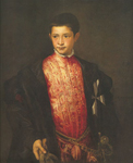  Titian, Portrait of Ranucio Farnese Fine Art Reproduction Oil Painting