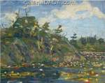 Tom Thomson, The Lily Pond Fine Art Reproduction Oil Painting