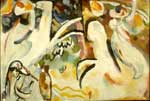 Vasilii Kandinsky, Eastern suite Arabs III Fine Art Reproduction Oil Painting