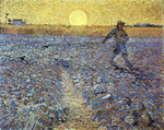 Vincent Van Gogh, The Sower Fine Art Reproduction Oil Painting