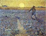 Vincent Van Gogh, The Sower (Thick Impasto Paint) Fine Art Reproduction Oil Painting