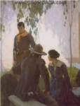 W. Herbert Dunton, Riders of the Purple Sage Fine Art Reproduction Oil Painting
