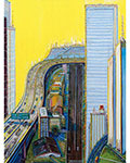 Wayne Thiebaud, Morning Freeway Fine Art Reproduction Oil Painting