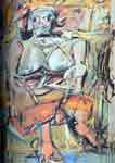Willem De Kooning, Woman 1 Fine Art Reproduction Oil Painting