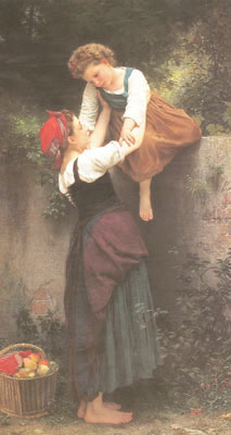 riproduzione-quadri-di Adolphe-William Bouguereau I piccoli Marauders