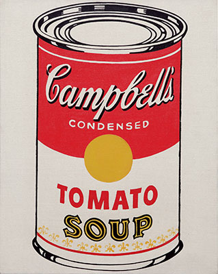 riproduzione-quadri-di Andy Warhol La zuppa di Campell