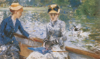riproduzione-quadri-di Berthe Morisot Giornata estiva