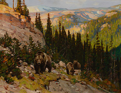 Riproduzione quadri di Carl Rungius 