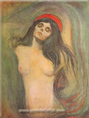 riproduzione-quadri-di Edvard Munch Madonna