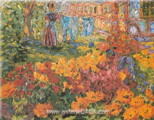 riproduzione-quadri-di Emil Nolde Giardino dei fiori