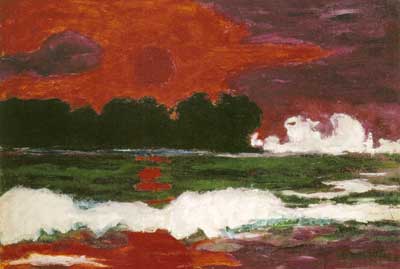 riproduzione-quadri-di Emil Nolde Sole tropicale