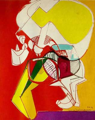 riproduzione-quadri-di Hans Hofmann Esaltazione