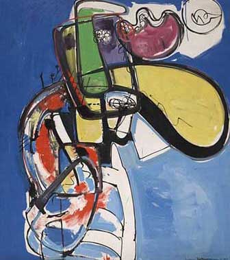 riproduzione-quadri-di Hans Hofmann Estasi