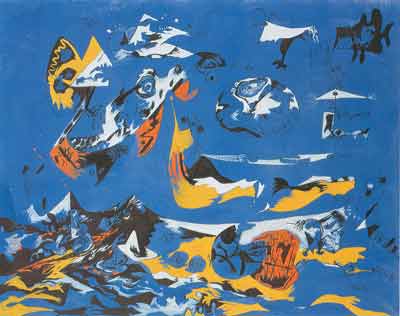 riproduzione-quadri-di Jackson Pollock Moby Dick
