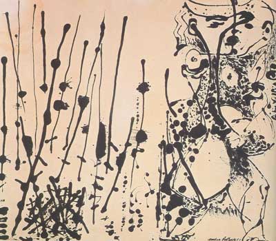 riproduzione-quadri-di Jackson Pollock Numero 7