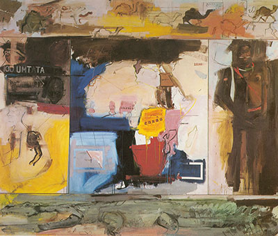 riproduzione-quadri-di Larry Rivers Africa II