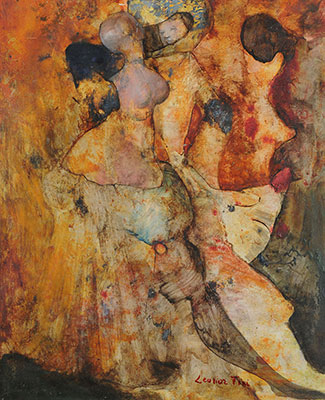 riproduzione-quadri-di Leonor Fini Foresta