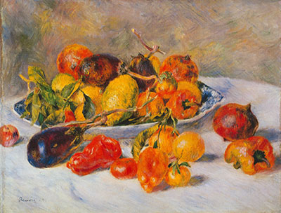 riproduzione-quadri-di Pierre August Renoir Frutta del Midi
