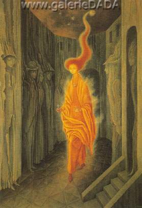riproduzione-quadri-di Remedios Varo La chiamata