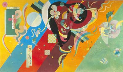 riproduzione-quadri-di Vasilii Kandinsky Composizione IX