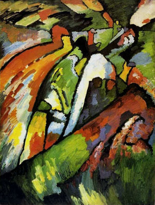 riproduzione-quadri-di Vasilii Kandinsky Improvvisazione 7
