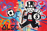 Riproduzione quadri di Alec Monopoly Monopoli di calcio