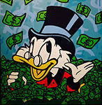 Riproduzione quadri di Alec Monopoly Paperone