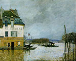 Riproduzione quadri di Alfred Sisley Alluvioni a Port - Marly