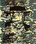 Riproduzione quadri di Andy Warhol Camoflage Joseph Beuys