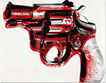 Riproduzione quadri di Andy Warhol Pistola 2