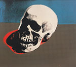Riproduzione quadri di Andy Warhol Teschio