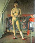 Riproduzione quadri di Balthasar Balthus Il bagno