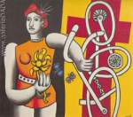 Riproduzione quadri di Fernand Leger Big Julie