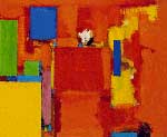 Riproduzione quadri di Hans Hofmann Il muro d'oro