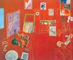 Riproduzione quadri di Henri Matisse Studio rosso