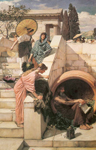 Riproduzione quadri di John William Waterhouse Diogeni