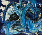 Riproduzione quadri di Kazuo Shiraga Sui Getsu Renko