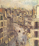 Riproduzione quadri di Maurice Utrillo Rue Lepic