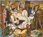 Riproduzione quadri di Max Beckmann La città
