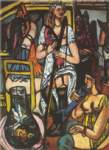 Riproduzione quadri di Max Beckmann Pescatrice